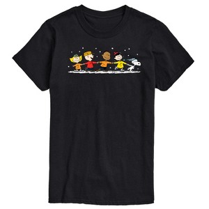 Men's - Peanuts - Group Skate Short Sleeve Graphic T-Shirt - 1 of 4