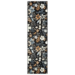 World Rug Gallery Beige Multi Garden Floral Indoor Area Rug - 1 of 4