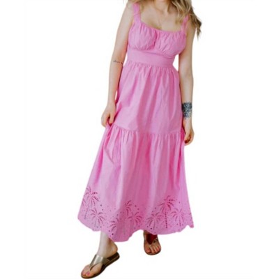 Women's Back Tie Midi Dress - Blu Pepper