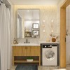 Keonjinn Framed Wall Mirror, Modern Rectangular Bathroom Vanity Mirror, Wall Mounted - 2 of 4