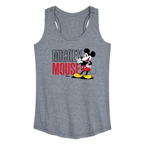 Women's - Disney - Mickey & Friends Graphic Racerback Tank - 1 of 4