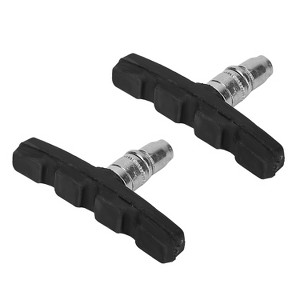 iMountek"5 Pairs 70mm V-Brake Pads for Road & Mountain Bikes, Non-Slip with Hex Nuts & Spacers"Black - 1 of 4