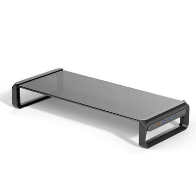 Scarlet Scope USB Transparent Glass Monitor Riser