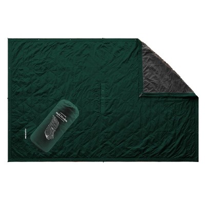Kammok Field Blanket, Convertible and Wearable Sleeping Bag, Water Resistant Microfleece, Ripstop Nylon, With Stuff Sack, For Camping