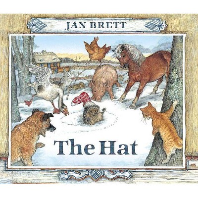 The Hat - by  Jan Brett (Board Book)