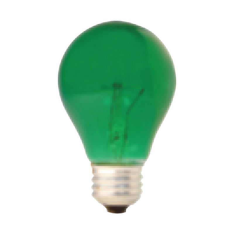 GE 25W Incandescent Party Light Green, 3 of 6