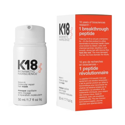 K18 Leave-In Molecular Repair Hair Mask, 1.7 oz