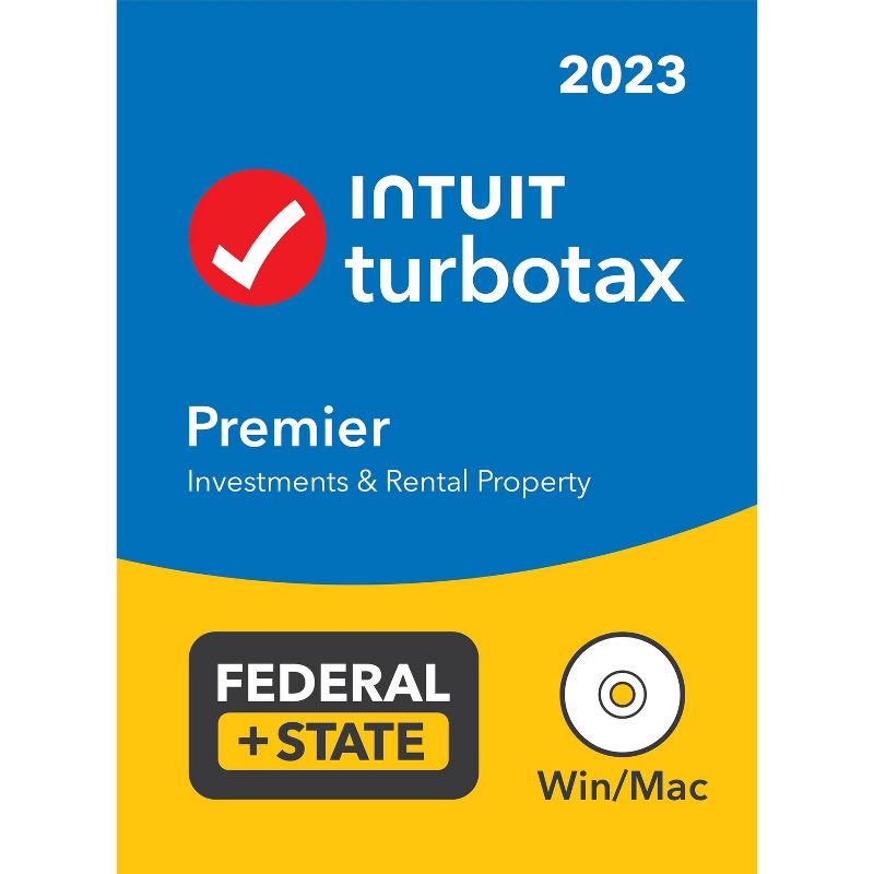 TurboTax 2023 Premier Tax Software, 1 of 7