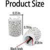 TruAIR Bling Valve Stem Caps, Crystal Rhinestone Tire Covers for Cars - 2 of 4