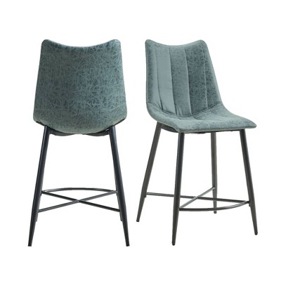 Set of 2 Conner Height Side Chair Set Gray - Picket House Furnishings