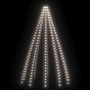 vidaXL Cold White LED Christmas Tree Net Lights with USB Connector - Indoor/Outdoor - Energy Efficient - 250 LEDs - 98.4" Dark Green Wire - 4 of 4