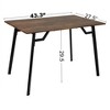 NicBex 4/5-Piece Retro Style Dining Set Dining Table & Chairs for Kitchen,Dining Room,Restaurant,Modern Dinette Set with Metal Frame - 4 of 4