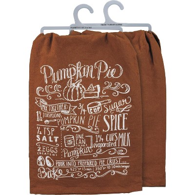 Pumpkin Pie Fall Kitchen Dish Towels – Sprinkle BASH