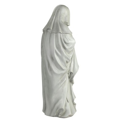 Large Gray Faux Stone French Weeper Statue