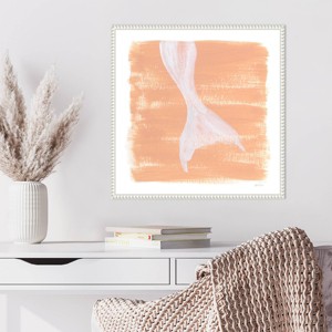Amanti Art Soft Sea Mermaid Tail by Yvette St. Amant Framed Wall Art Print - 1 of 4