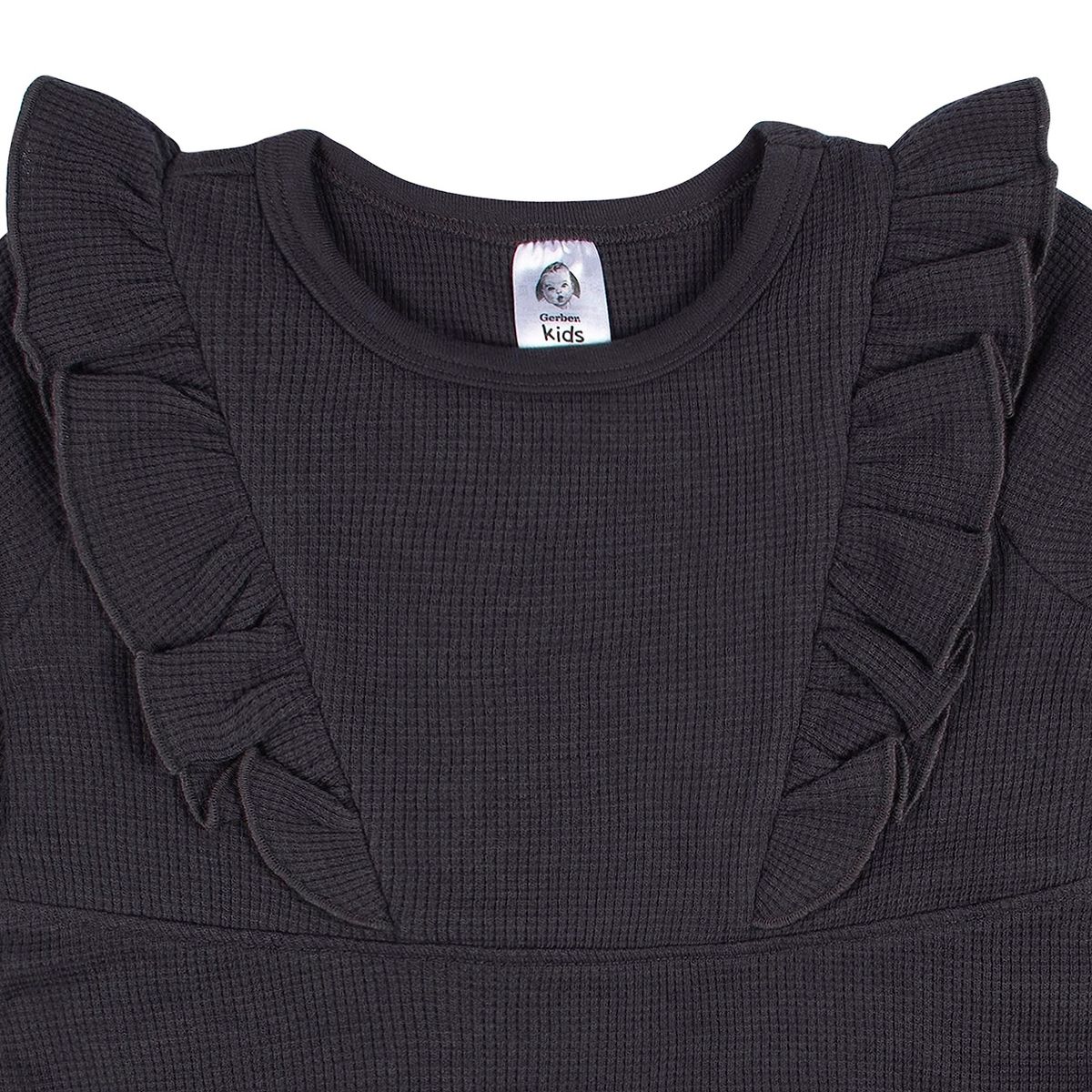 Gerber Baby and Toddler Girls' Dress With Ruffle - thumbnail 9