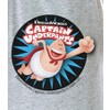 Captain Underpants Mens' Movie Book Logo Character Sleep Pajama Pants Grey - image 3 of 3