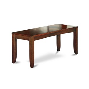 HomeStock Dining Bench with Wood Seat - 1 of 3