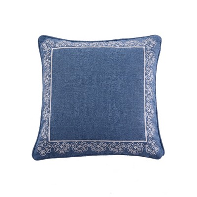 Apolonia Embroidered Border Decorative Pillow - Villa Lugano by Levtex Home