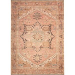 Nourison Vintage Washables Medallion Non-Slip Indoor Rug - 1 of 4
