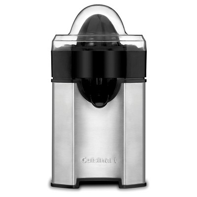 Cuisinart Pulp Control Citrus Stainless Steel Electric Juicer Silver CCJ-500P1: Lemon Juice Maker, Small Juicer, 300W