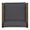 XIYUYEU Patio Club Chair Set of 2, Outdoor Accent Chair with Acacia Wood Frame & Slat Panel Design - 4 of 4