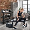 Syemin Utility Storage Shelves 3-Layer Metal Storage Rack, Adjustable Heavy Duty Shelves, Industrial Shelving Unit, Black, 39.37"*13.77"*31.5" - 2 of 4