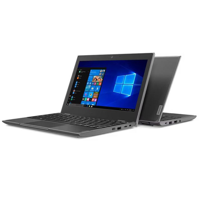 Lenovo 100e Windows 2nd Gen 11.6" Laptop Intel Celeron N4020 4GB 128GB SSD W11P - Manufacturer Refurbished, 3 of 5