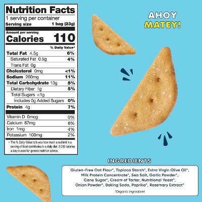 cadootz Sea Salt Crackers Multipack - 6.5oz/8ct