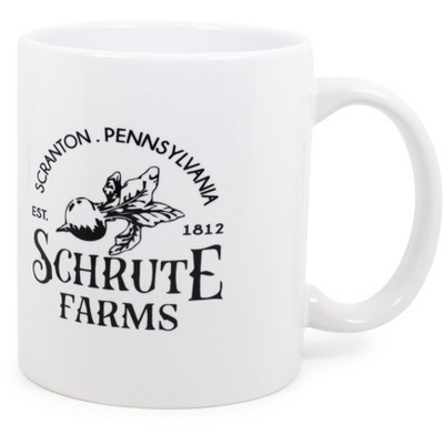 Surreal Entertainment The Office "Schrute Farms" Ceramic Mug Exclusive | Holds 11 Ounces