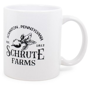 Surreal Entertainment The Office "Schrute Farms" Ceramic Mug Exclusive | Holds 11 Ounces - 1 of 4