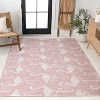 JONATHAN Y Liana Casual Coastal Flamingos Two-Tone Indoor/Outdoor Area Rug - 4 of 4