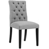 Modway Duchess Dining Chair Fabric Set of 2 - Light Gray - 2 of 4
