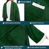 PAVILIA Wearable Blanket with Sleeves for Women Men Adults, Warm Soft Plush Snuggle Pocket Sleeved TV Throw - 3 of 4