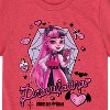 Boys' - Monster High - Draculara Short Sleeve Graphic T-Shirt - 2 of 4