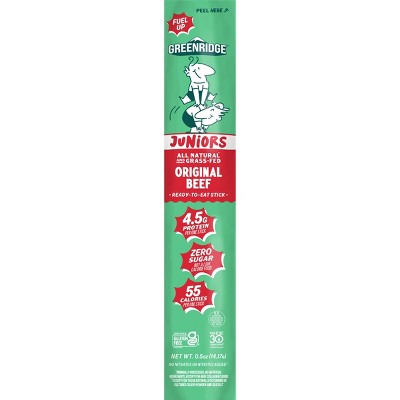 Greenridge Juniors Original Beef Multipack Meat Sticks - 3oz