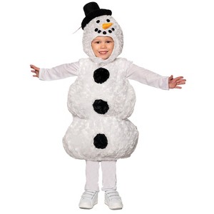Underwraps Toddler Snowman Belly Baby Toddler Costume - 1 of 2