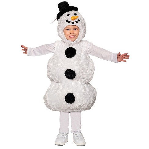 Underwraps Toddler Snowman Belly Baby Toddler Costume : Target