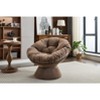 TIRAMISUBEST Oversized Swivel Accent Chair, 360 Swivel Barrel Chair - 2 of 4