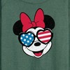 Women's - Disney - Americana Lightweight French Terry Wide Neck Long Sleeve Shirt - 2 of 4