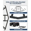 ATV Drag Harrow, Driveway Grader & Land Leveler, Heavy Duty Tow Behind Rake for Gravel, Sand, Dirt, Works with UTV/Tractor/Mower - 2 of 4