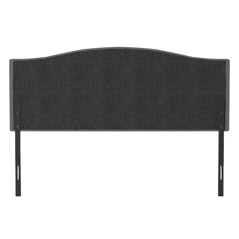 Full/Queen Provence Upholstered Arch Adjustable Tufted Headboard Glacier Gray - Hillsdale Furniture, 5 of 7