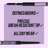 Maybelline Express Brow Ultra Slim Eyebrow Makeup, Brow Pencil (DEEP BROWN) with Precision Tip and Spoolie for Defined Eyebrows - 3 of 4