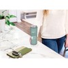 Elanze Designs Best Dental Hygienist Spearmint Crosshatch 20 ounce Stainless Steel Travel Tumbler - 4 of 4
