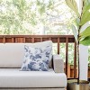 16"x16" Deny Designs Jacqueline Maldonado Clouds Outdoor Throw Pillow Blue - 2 of 4