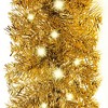 Aghana Digitals 10m Gold PVC Christmas Garland with 150 LED Lights, 900 Branches, USB Powered 6.5W - 4 of 4