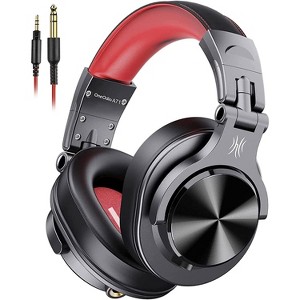 OneOdio A71 Hi-Res Studio Recording Headphones - Wired Over Ear Headphones, with Stereo Sound, 3.5/6.35MM Jack for PC Computer DJ Guitar - 1 of 4