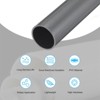 Unique Bargains High Impact Water Plumb Cable Sleeve PVC Rigid Round Pipes 20" Length - 3 of 4