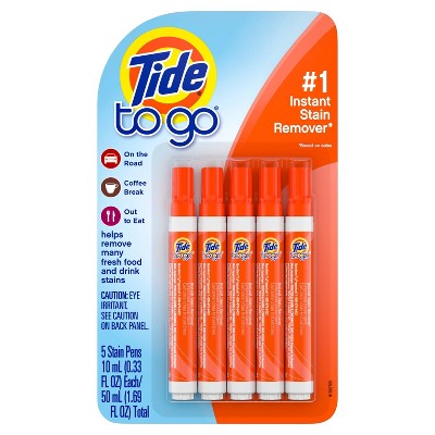 Tide To Go Instant Liquid Stain Remover - 5ct