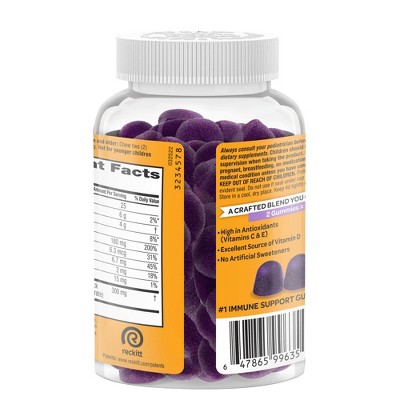 Airborne Family Pack Elderberry Gummies - 74ct